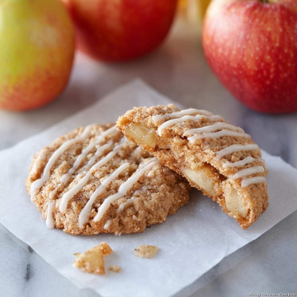 Caramel Apple Crisp Cookies Recipe - Recipe Image