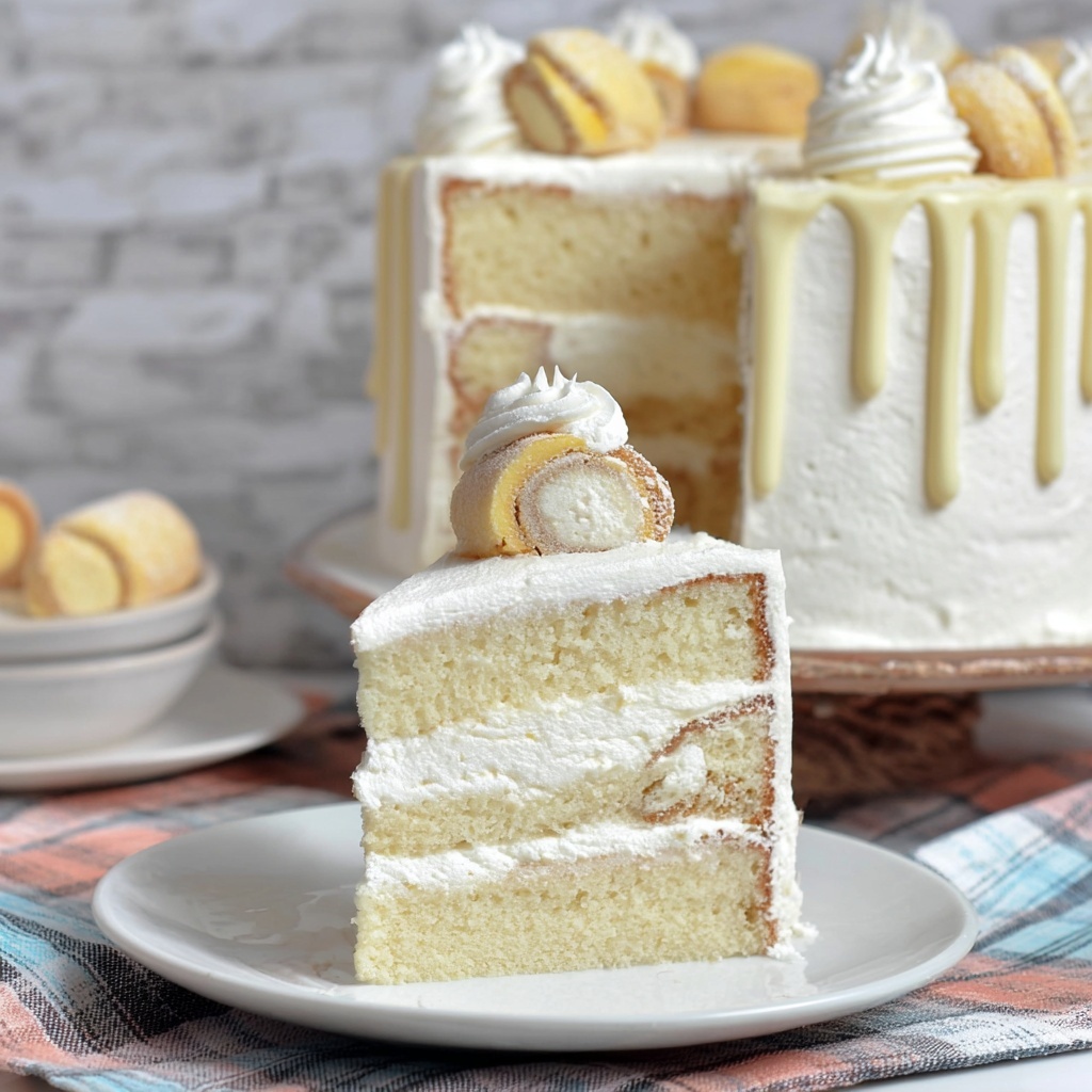 Twinkie Layered Cake Recipe - Recipe Image