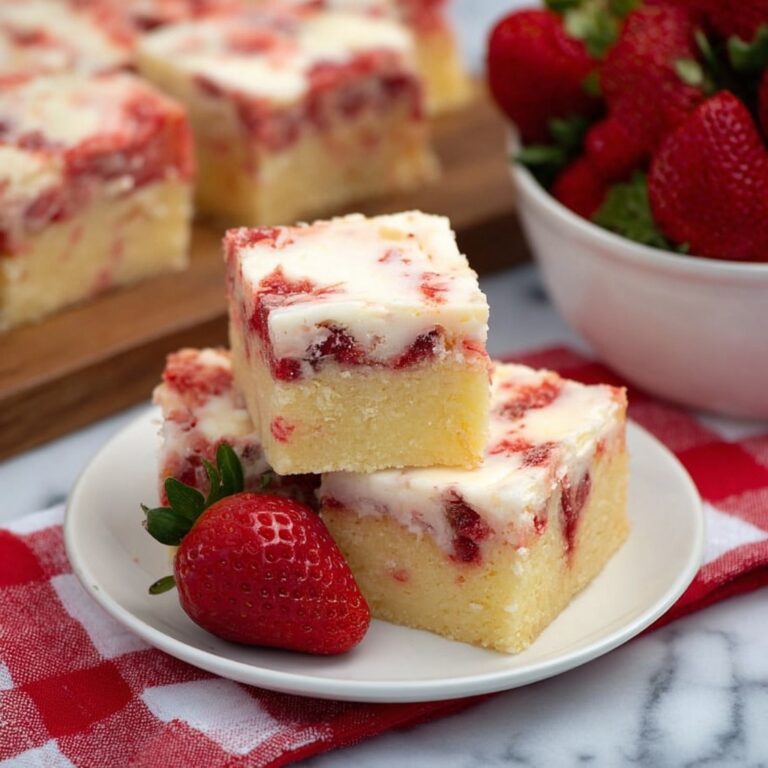 Strawberry Lemon Bars Recipe