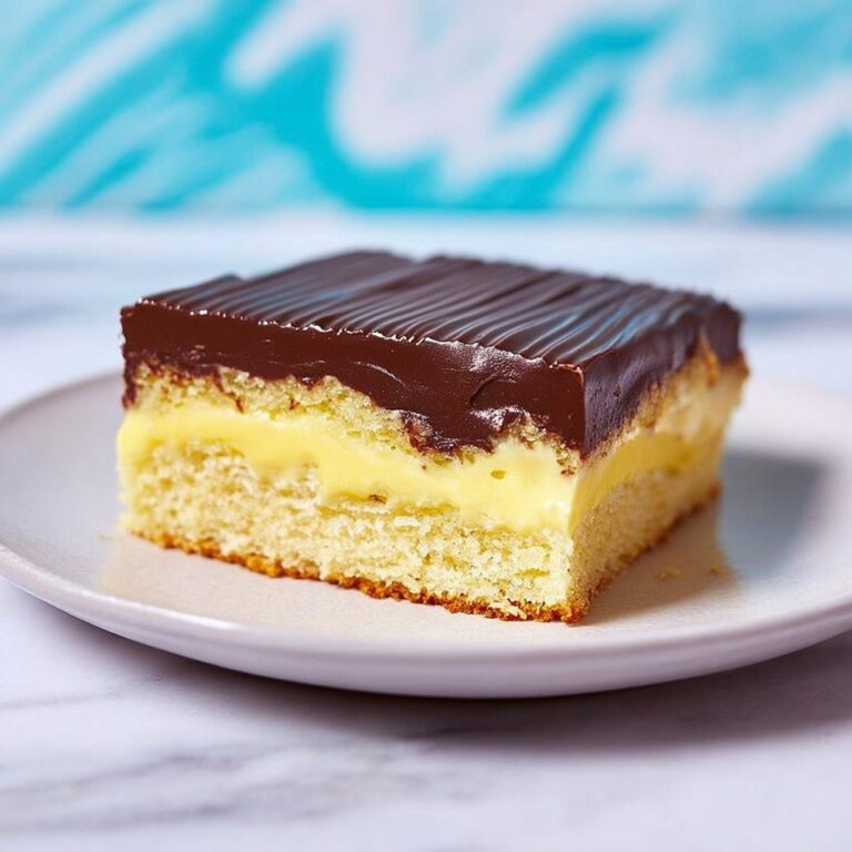 Boston Cream Poke Cake Recipe