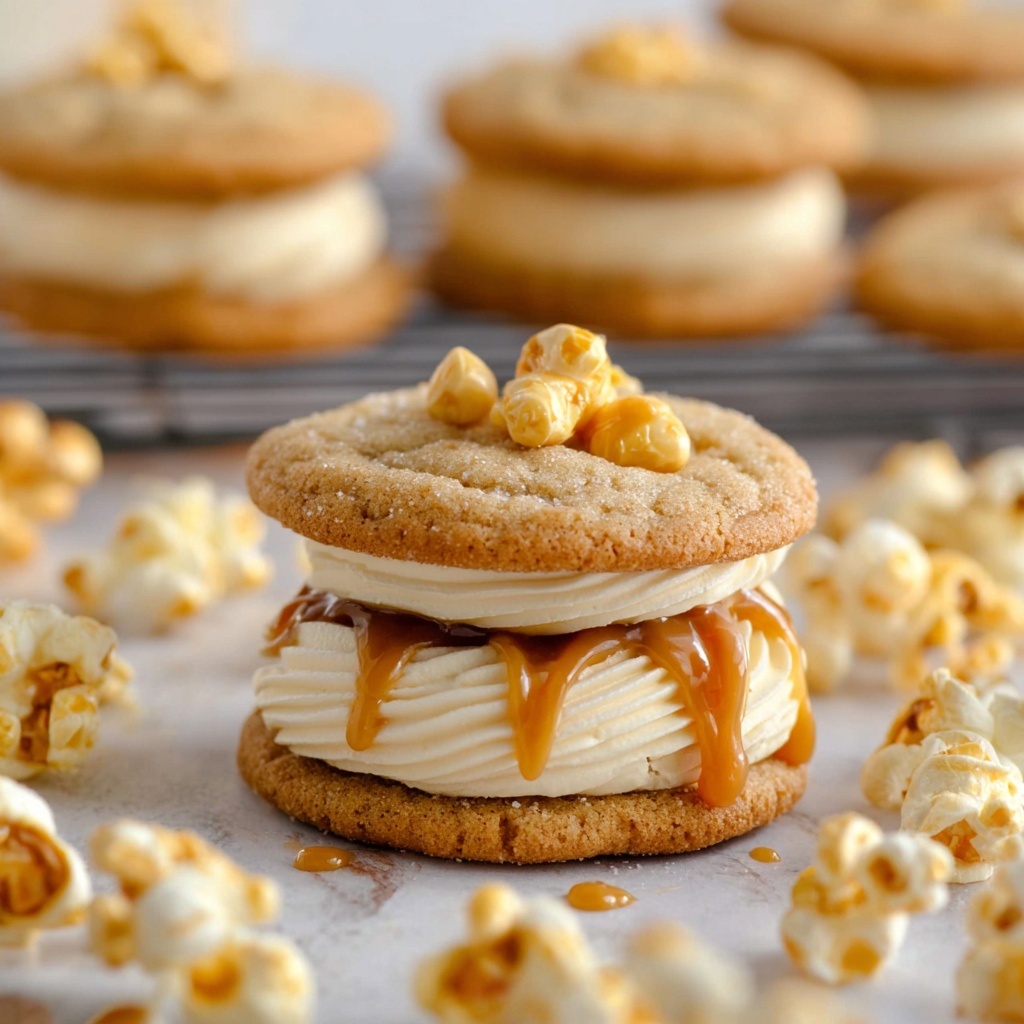 Caramel Corn Cookies Recipe - Recipe Image
