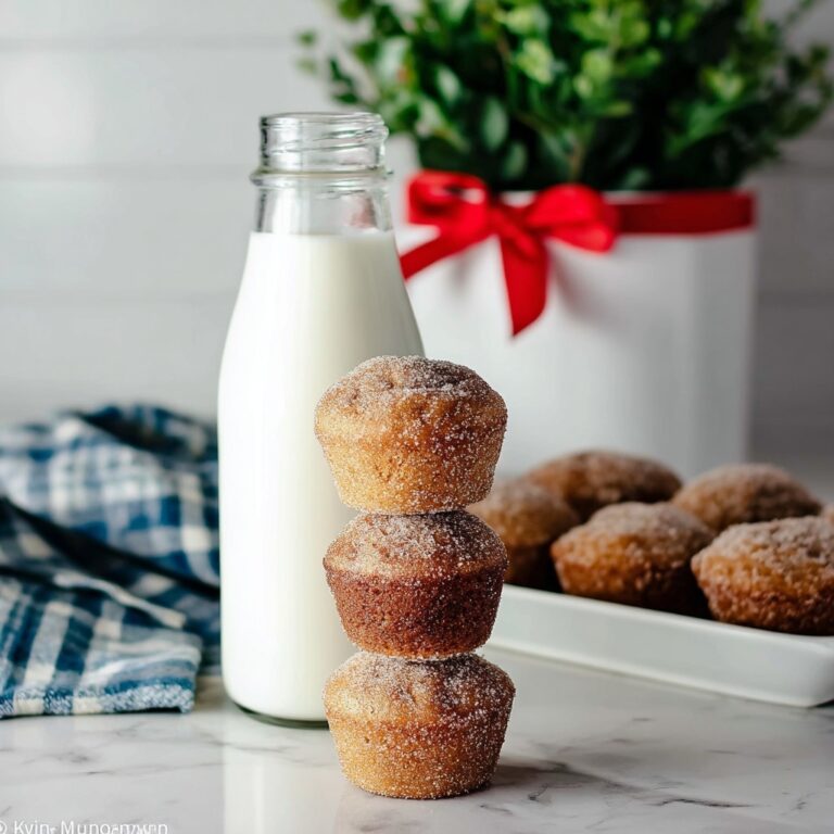 Cinnamon Sugar Donut Muffins Recipe