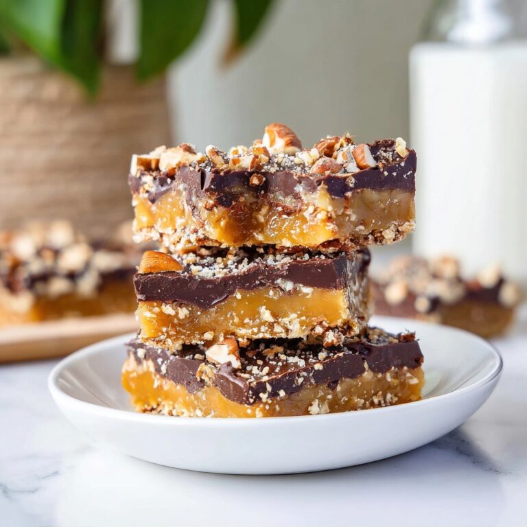 Almond Roca Toffee with Chocolate and Toasted Almonds Recipe