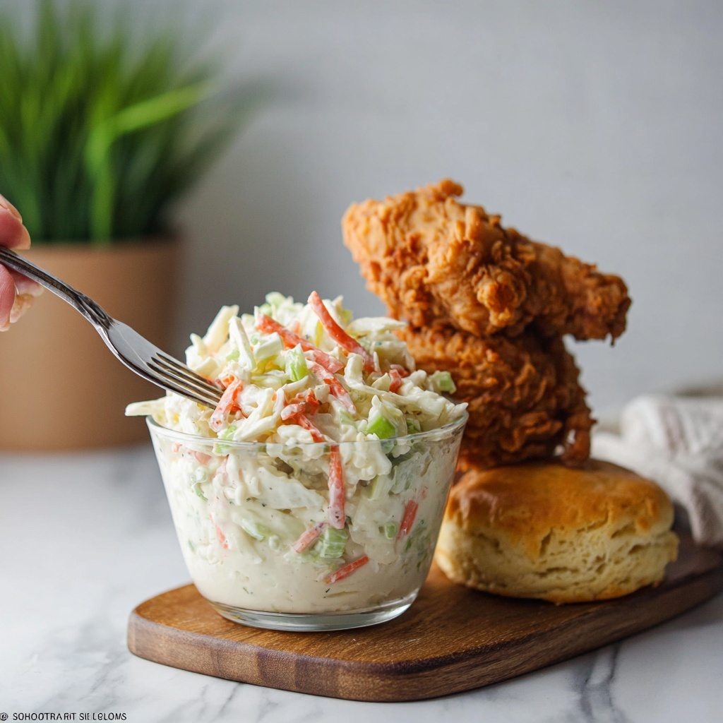 Copycat KFC Coleslaw Recipe - Recipe Image
