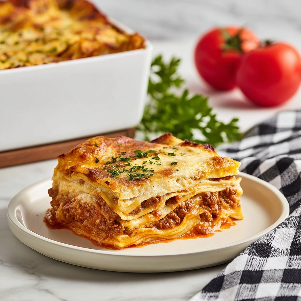 Easy Classic Lasagna Recipe - Recipe Image