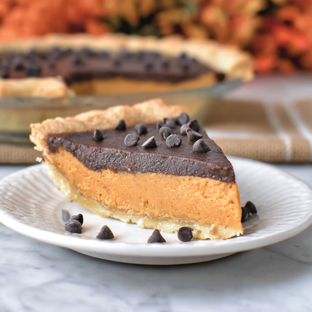 Chocolate Sweet Potato Pie Recipe - Recipe Image