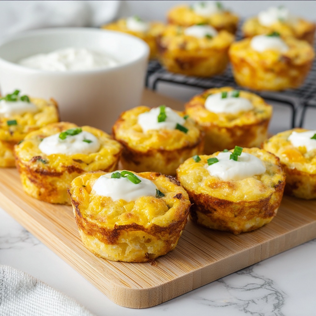 Mashed Potato Puffs with Cheddar, Bacon, and Chives Recipe - Recipe Image