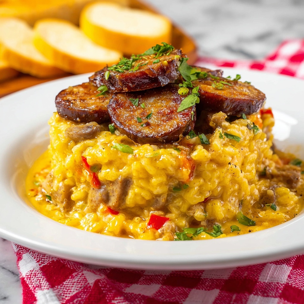 Sausage and Rice Skillet Recipe - Recipe Image