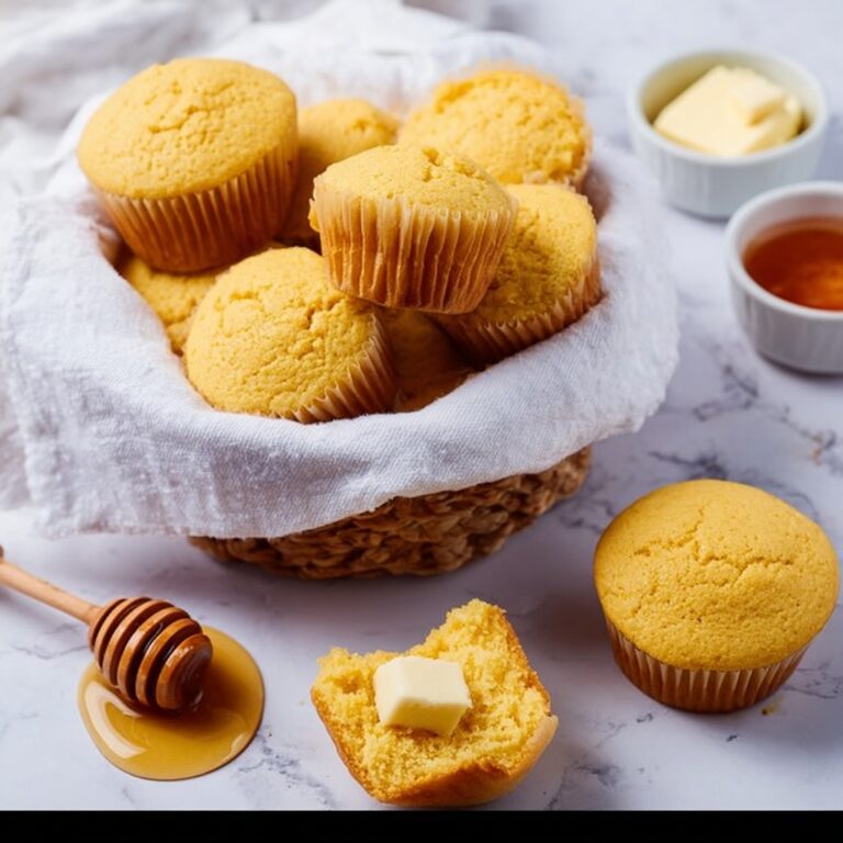 Honey Cornbread Muffins Recipe