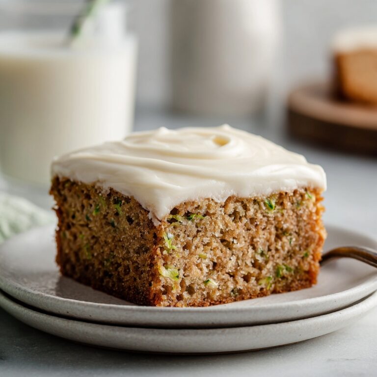 Zucchini Bars with Cream Cheese Frosting Recipe