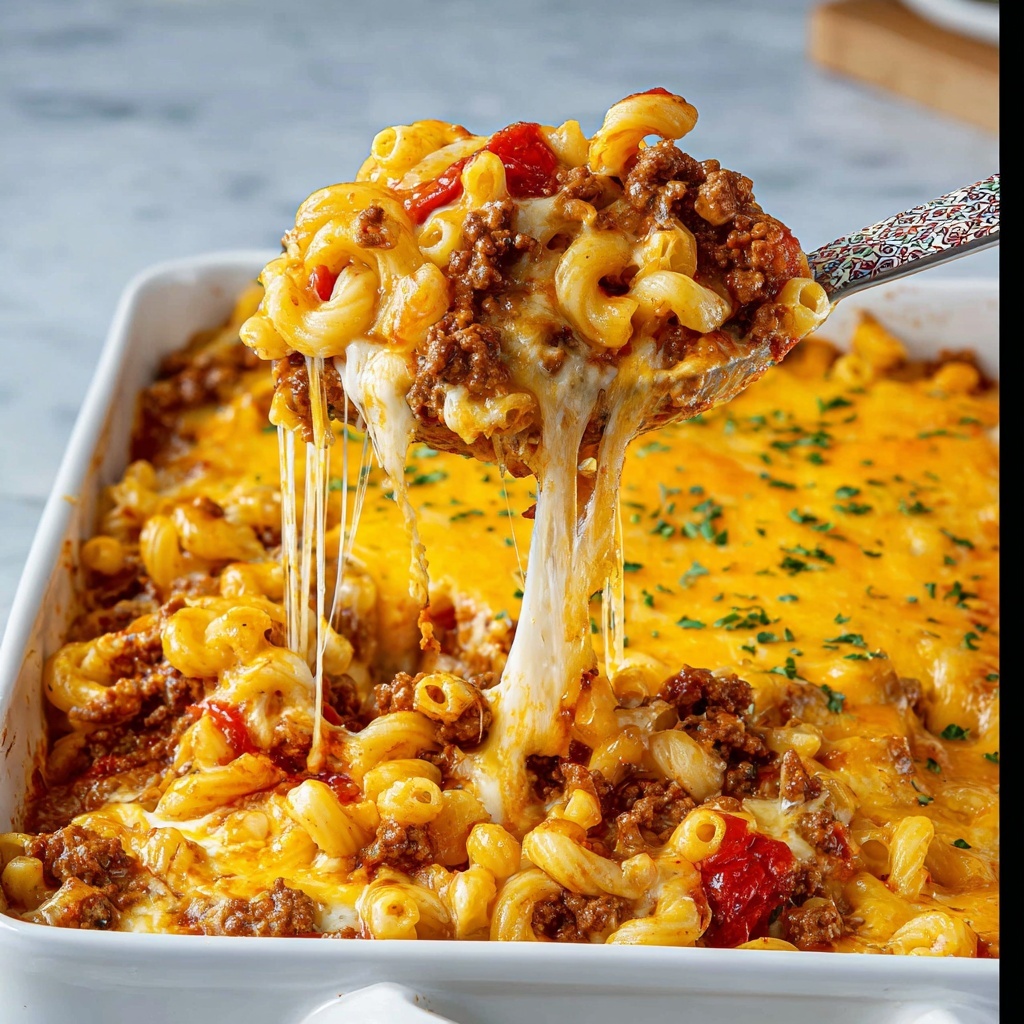 Cheeseburger Casserole Recipe - Recipe Image