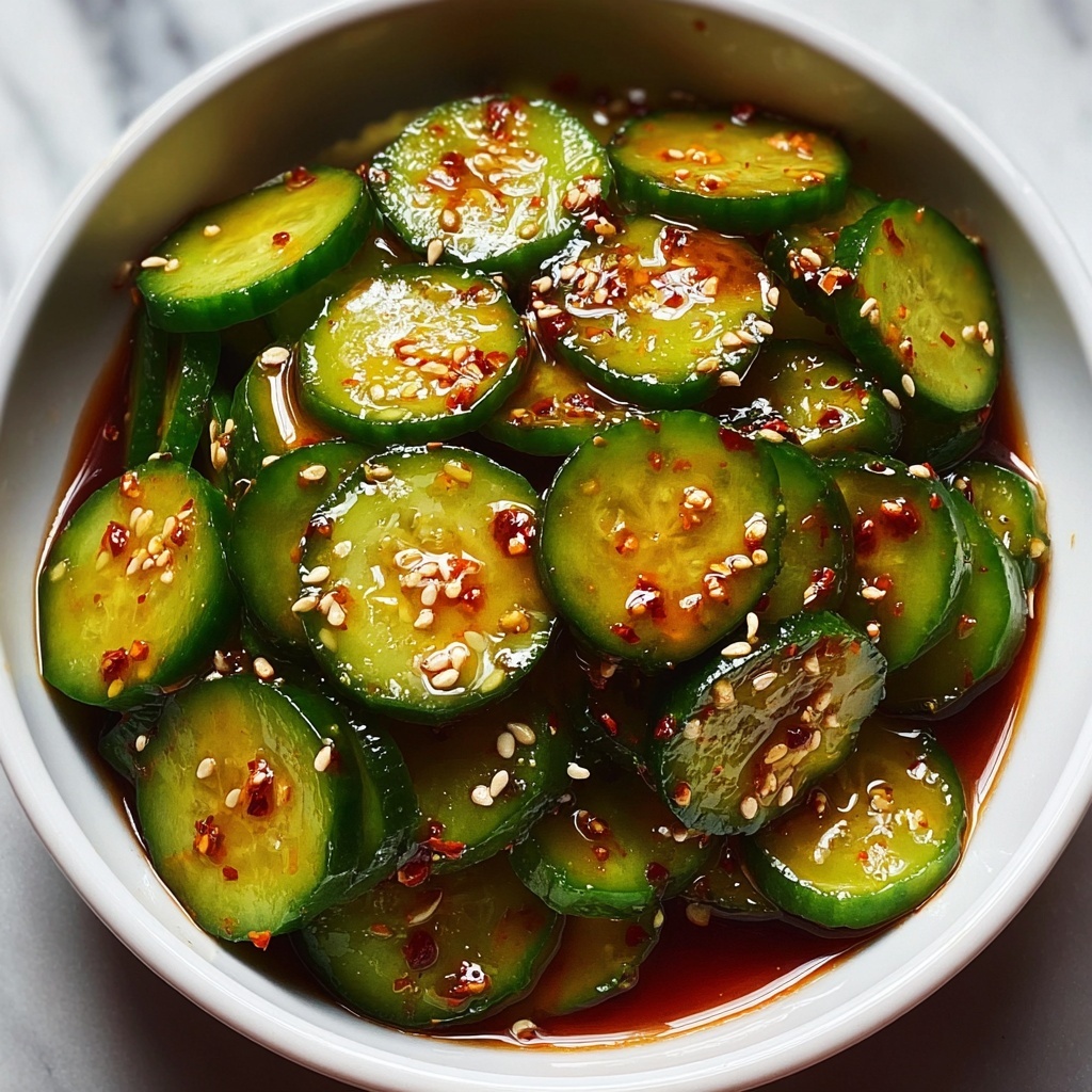 Easy Asian Cucumber Salad Recipe - Recipe Image