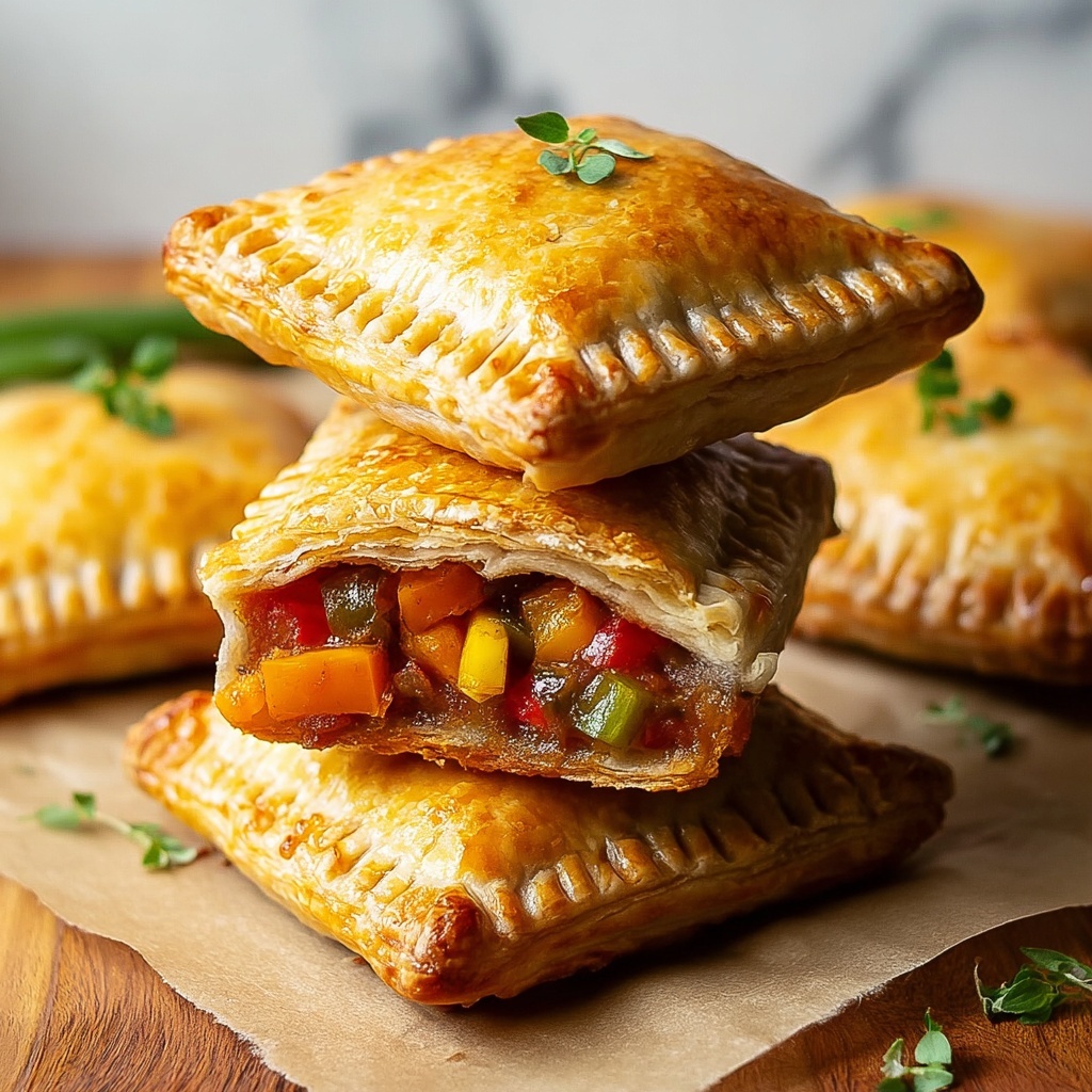 Irresistible Jamaican Vegetable Patties – A Flavor-Packed Vegan Delight Recipe - Recipe Image