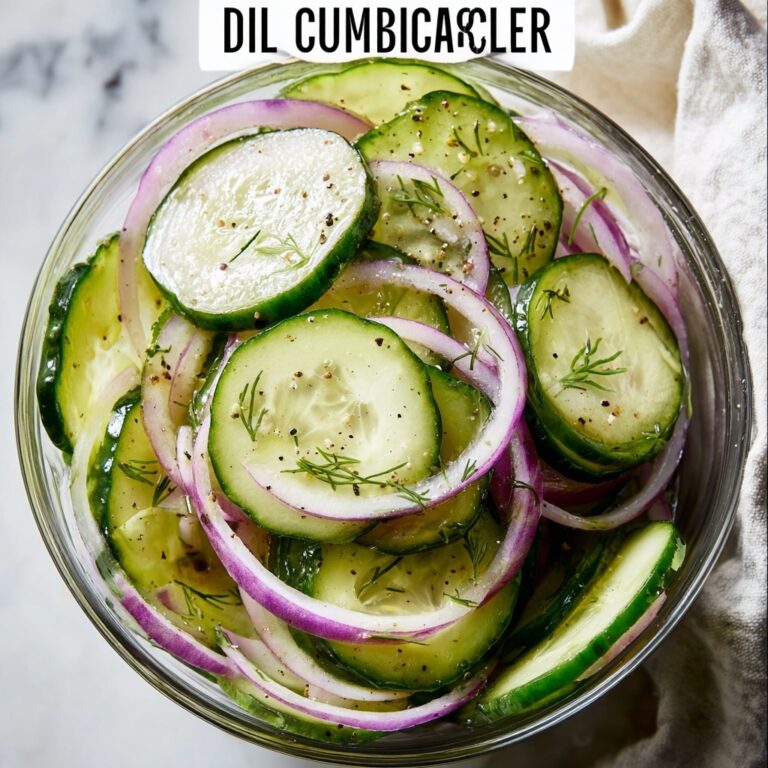 Creamy Cucumber Salad Recipe