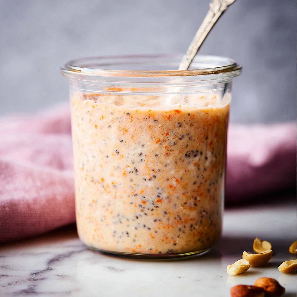 Carrot Cake Overnight Oats Recipe - Recipe Image