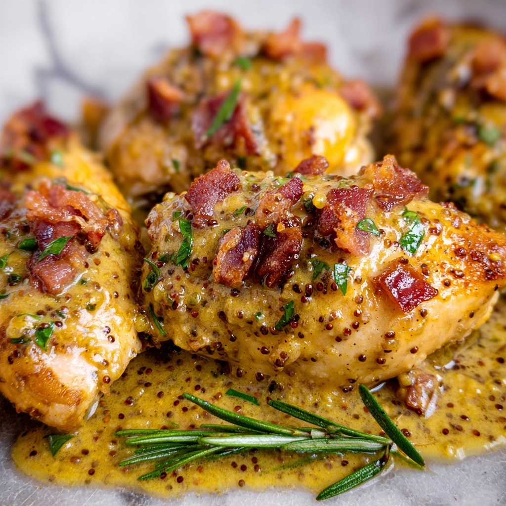 Honey Mustard Chicken with Bacon Recipe - Recipe Image