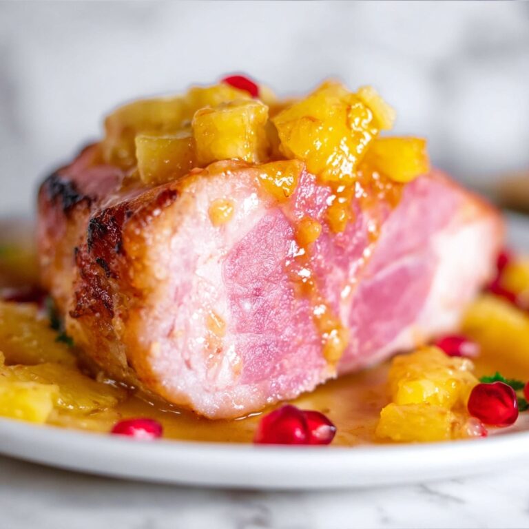 Crockpot Brown Sugar Pineapple Ham Recipe