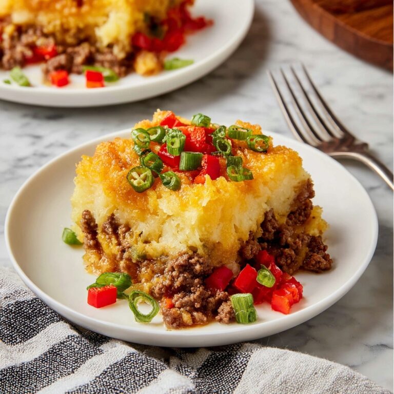 Cornbread Sausage Casserole Recipe