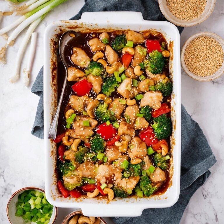Mix and Bake Cashew Chicken Recipe