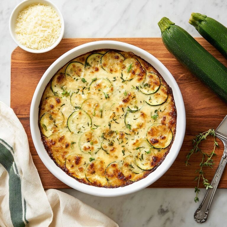 Crustless Zucchini Pie Recipe