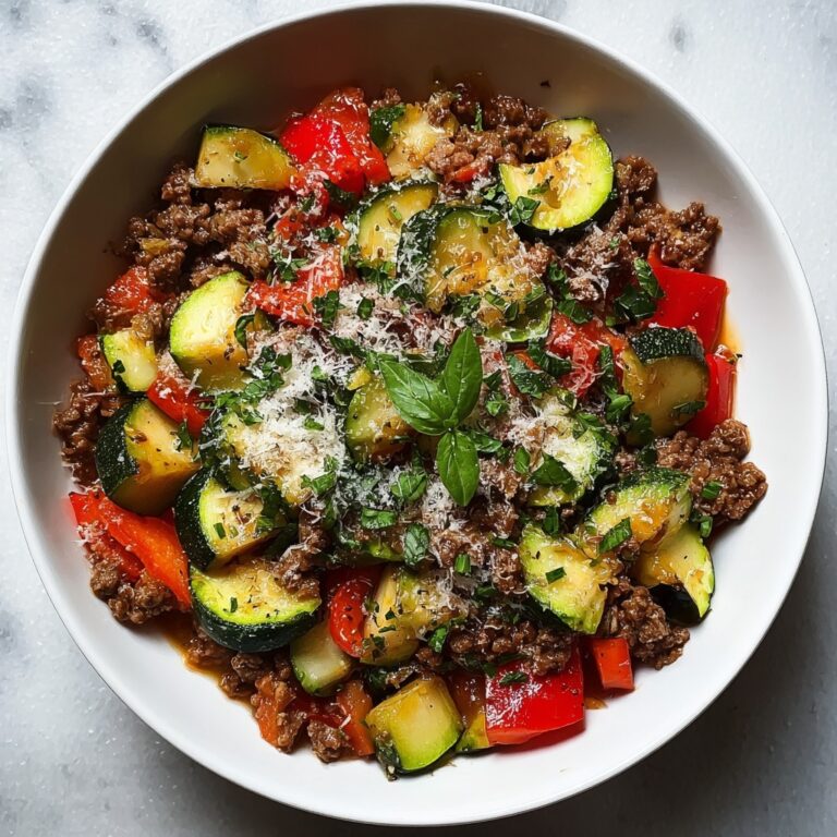 Hamburger and Zucchini Skillet Recipe