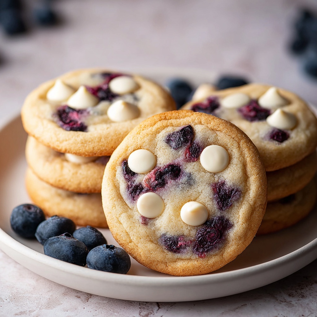 Blueberry Cheesecake Cookies Recipe - Recipe Image
