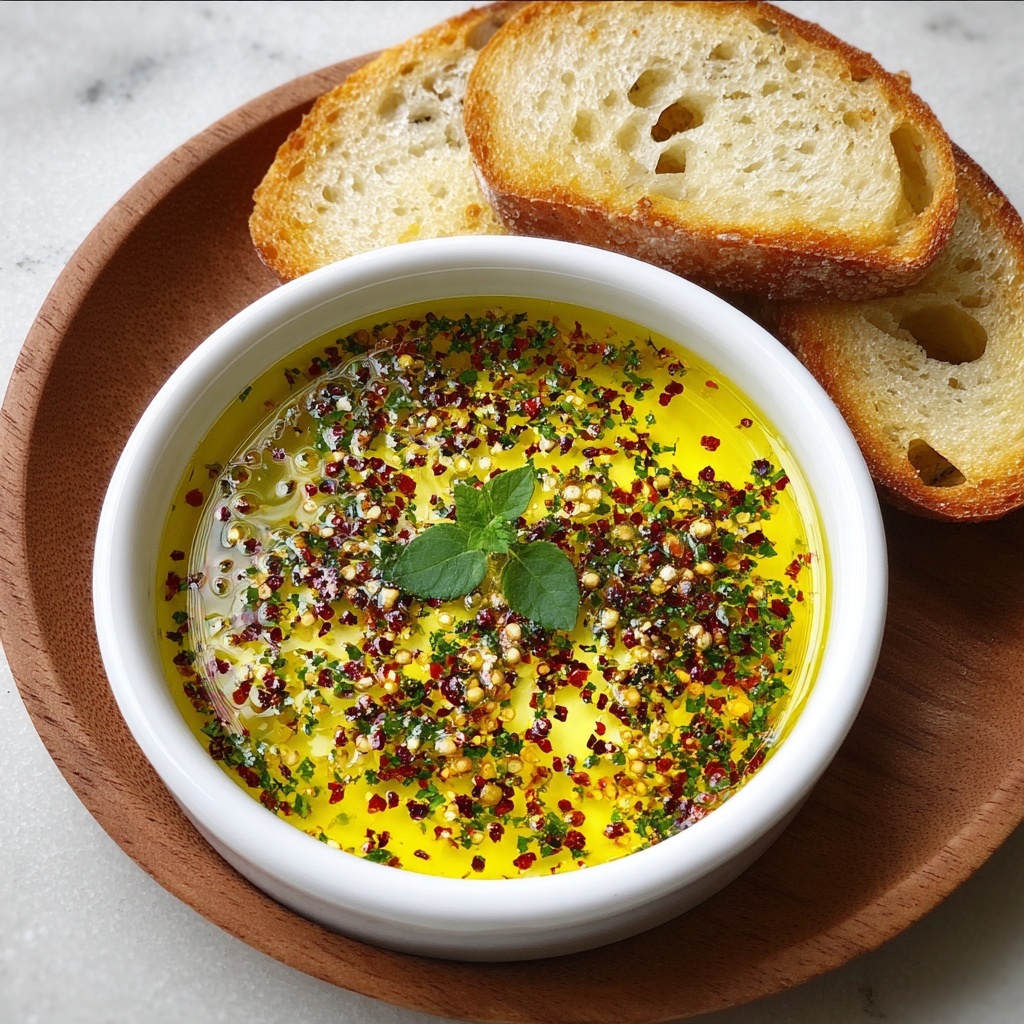 Garlic Olive Oil Dip Recipe - Recipe Image