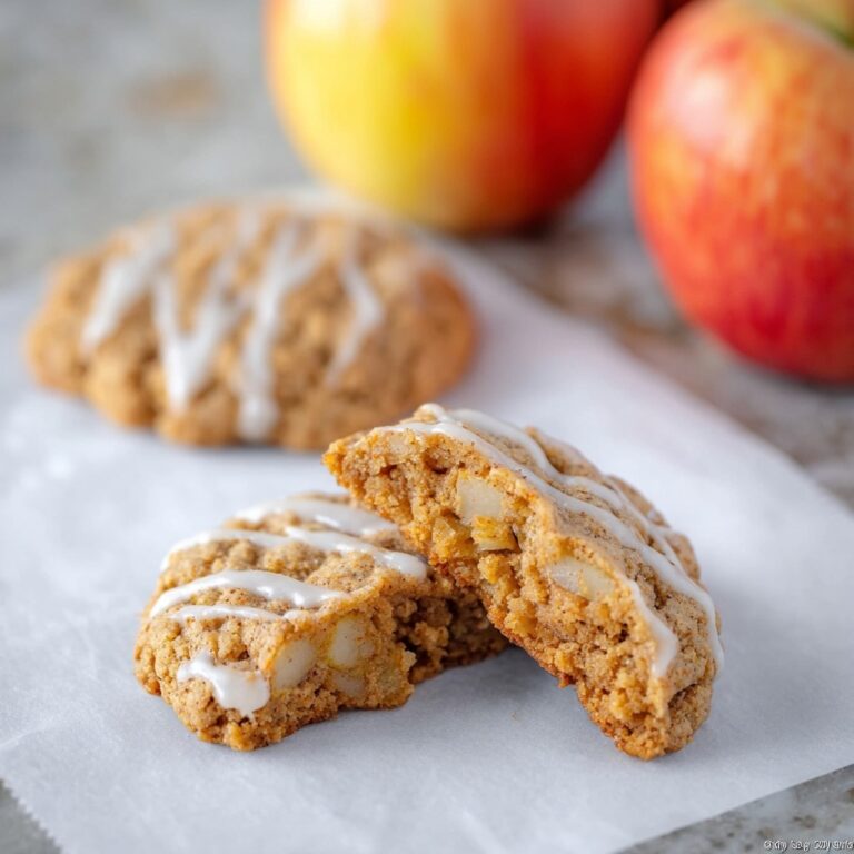 Caramel Apple Crisp Cookies Recipe