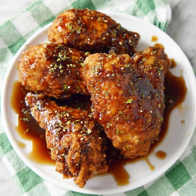 Air Fryer Korean BBQ Chicken Wings Recipe