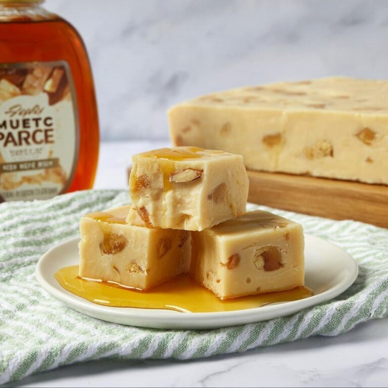 Waffles and Maple Syrup Fudge Recipe