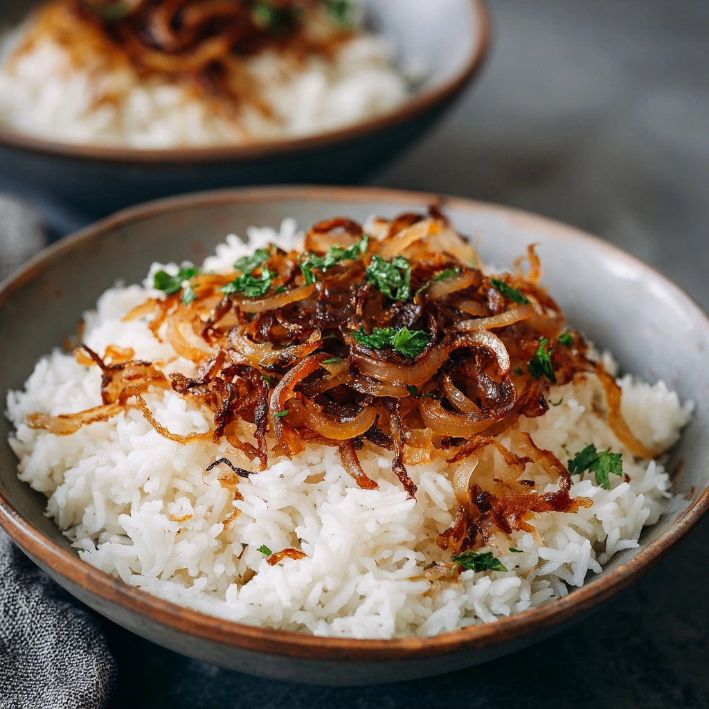 French Onion Soup Rice Recipe - Recipe Image