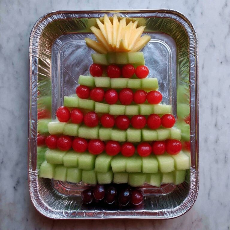Christmas Tree Fruit Tray Recipe