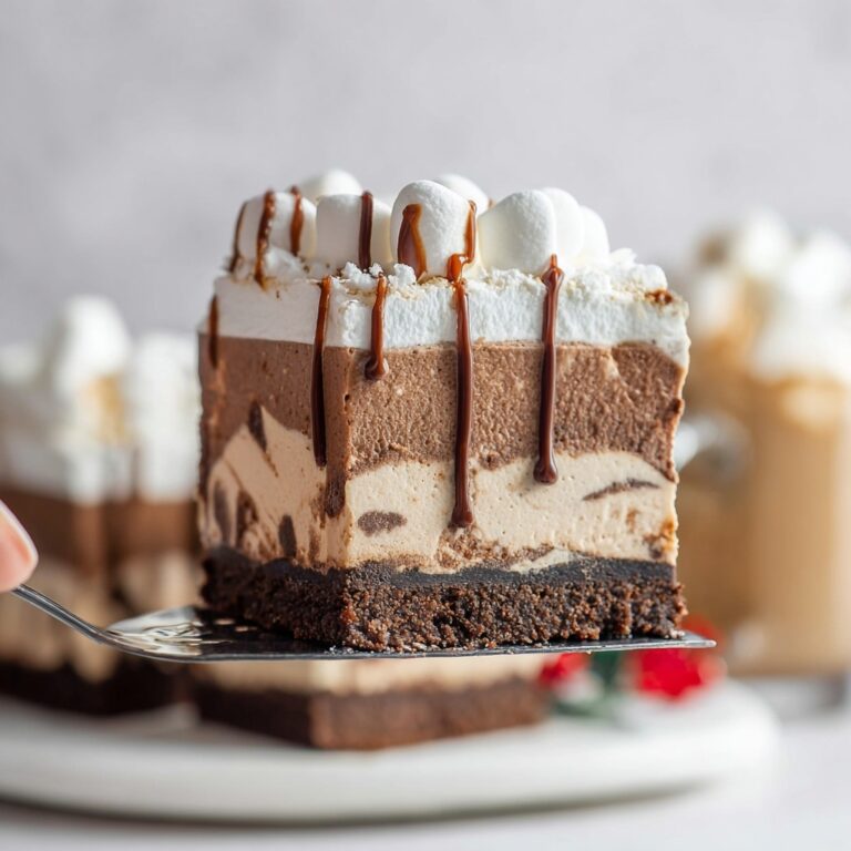 No Bake Hot Chocolate Lasagna Recipe