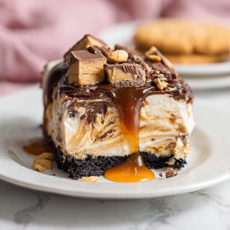 Snickers Pie Recipe