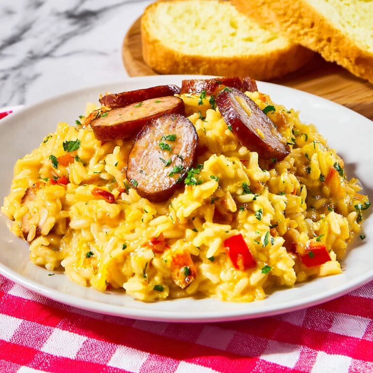 Sausage and Rice Skillet Recipe