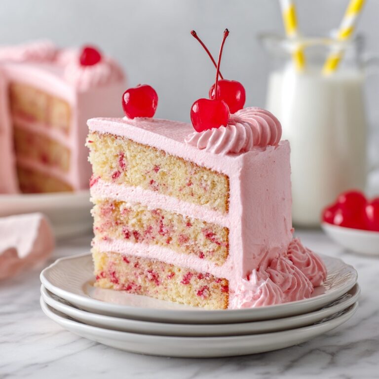 Cherry Chip Cake Recipe