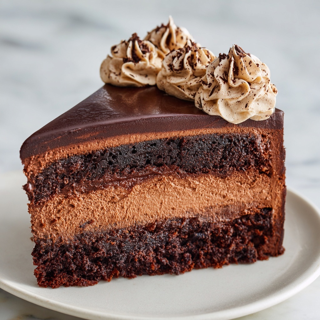 Chocolate Mousse Cake Recipe - Recipe Image