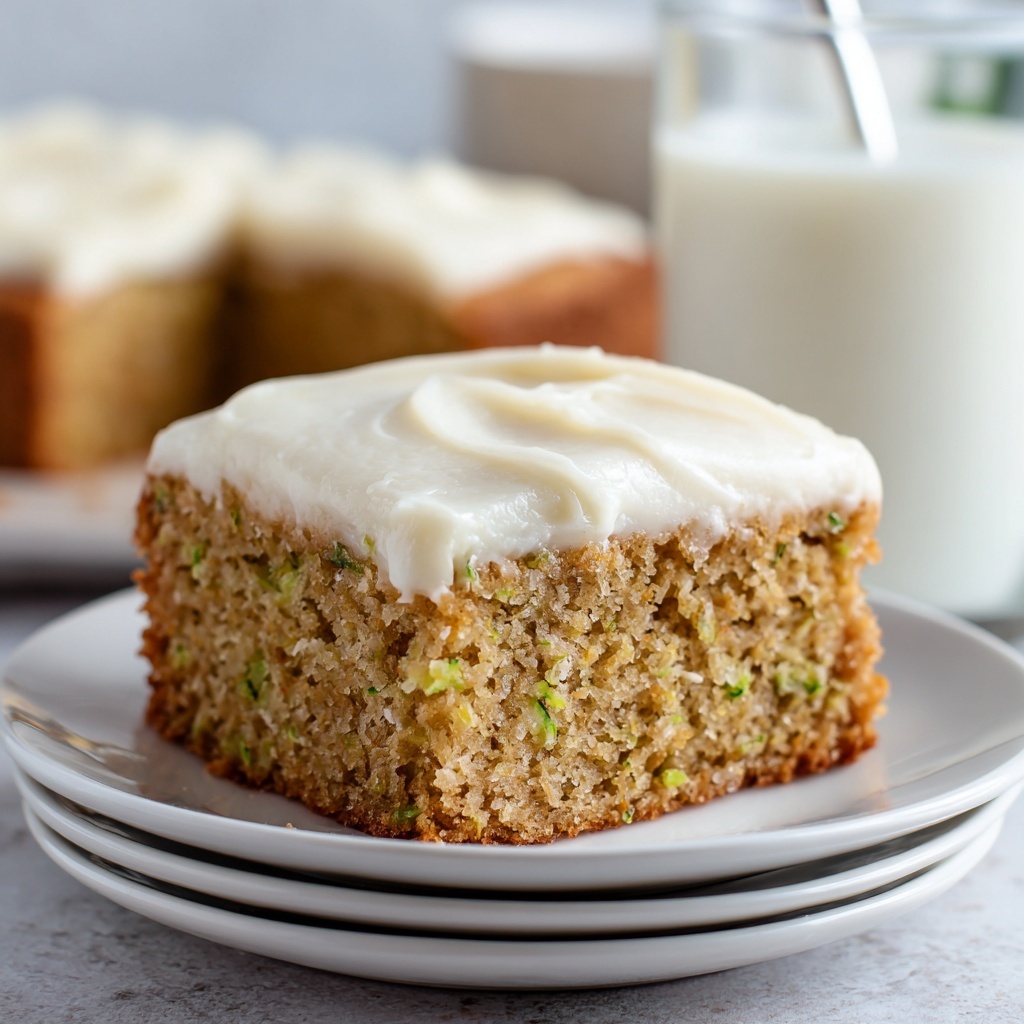 Zucchini Bars with Cream Cheese Frosting Recipe - Recipe Image