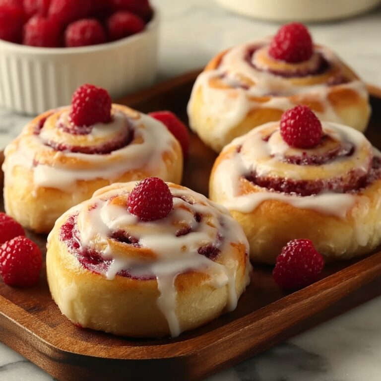 Raspberry Cinnamon Rolls Recipe