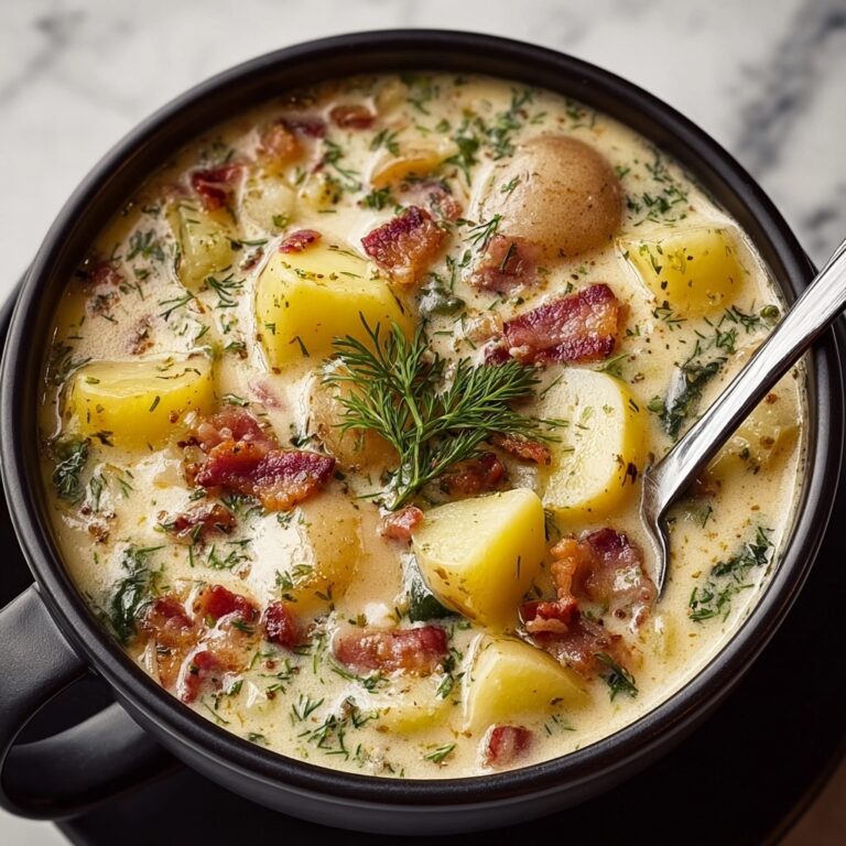 Creamy Slow Cooker Potato Bacon Soup for Ultimate Comfort Recipe