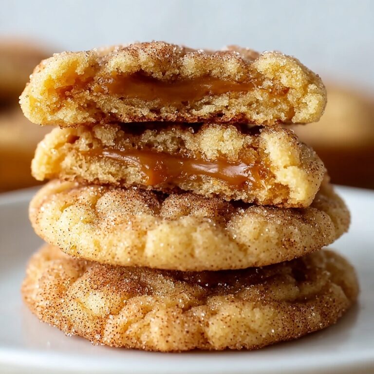 Irresistibly Chewy Brown Sugar Cinnamon Caramel Cookies Recipe