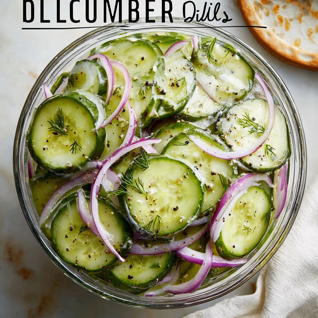 Creamy Cucumber Salad Recipe - Recipe Image
