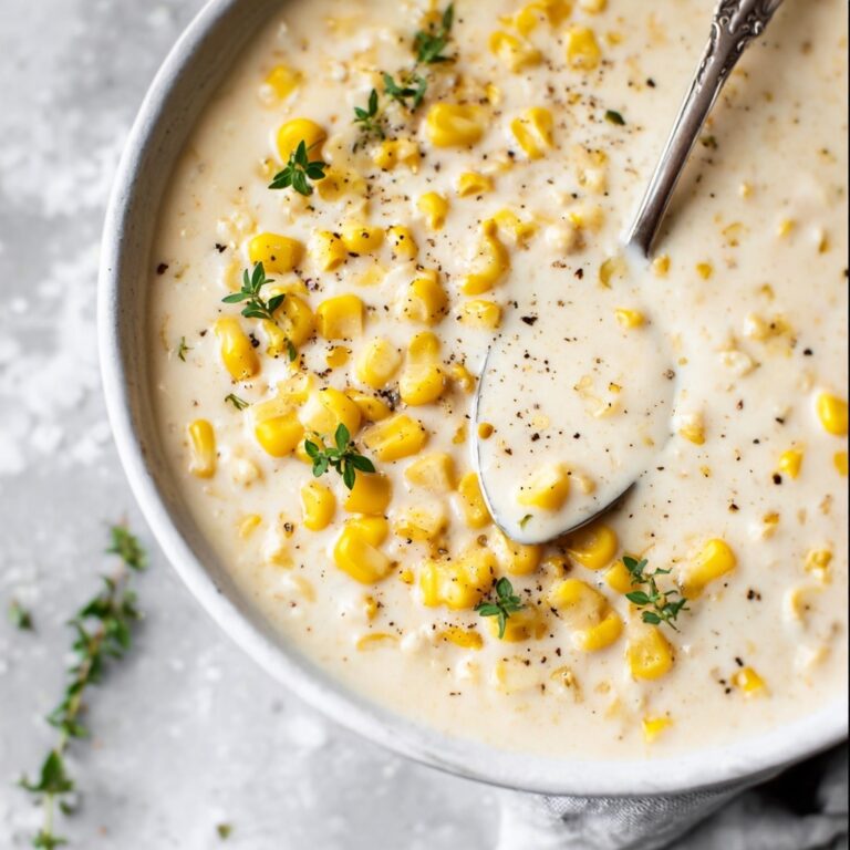 Homemade Creamed Corn Recipe