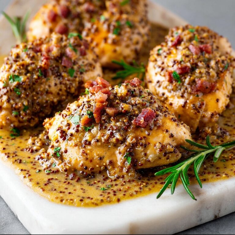 Honey Mustard Chicken with Bacon Recipe