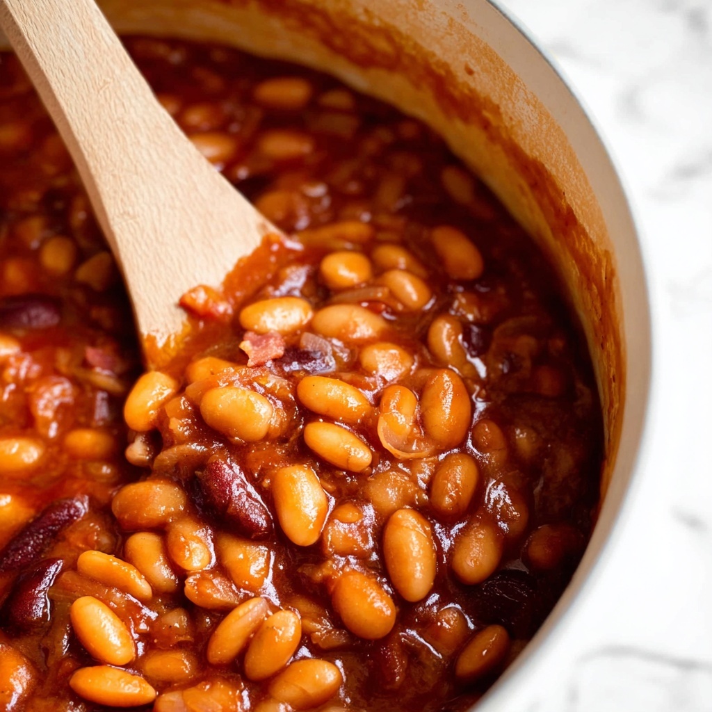 Crockpot Baked Beans with Bacon and Brown Sugar Recipe - Recipe Image