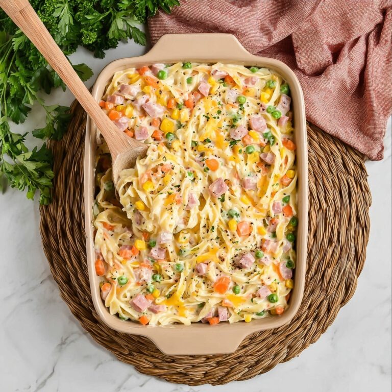 Ham and Noodle Casserole Recipe