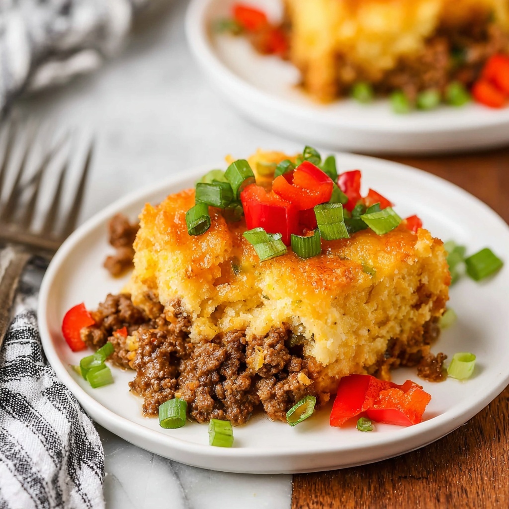 Cornbread Sausage Casserole Recipe - Recipe Image