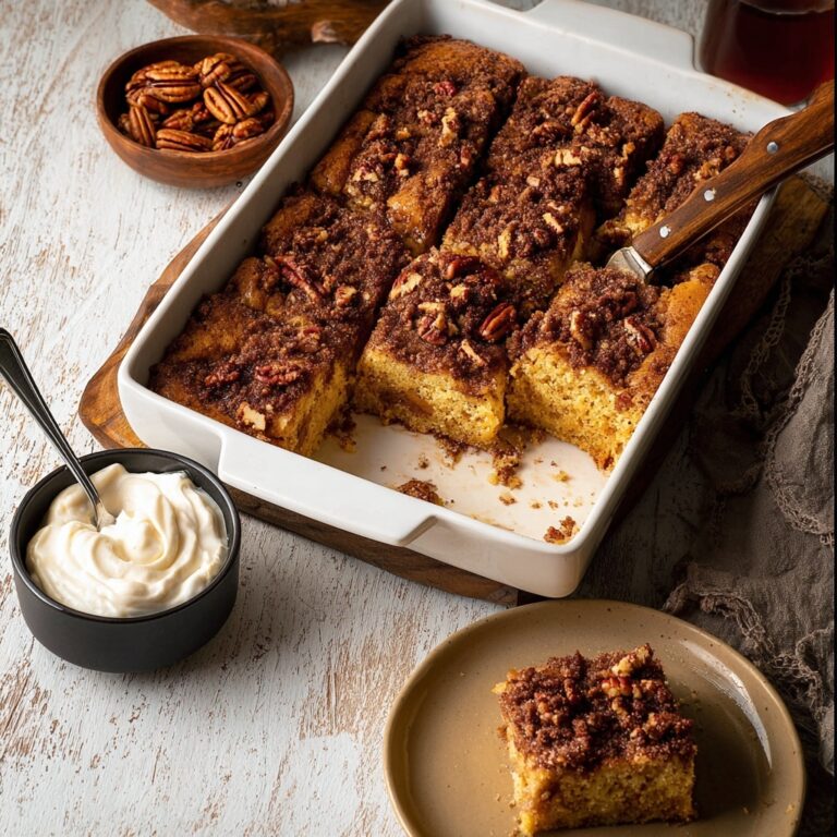 Cinnamon Pecan Coffee Cake Recipe