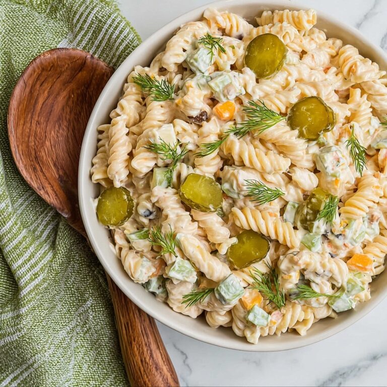 Dill Pickle Pasta Salad Recipe