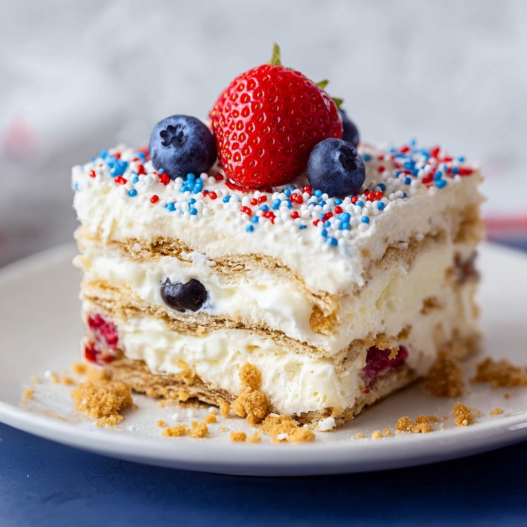 Triple Berry No-Bake Icebox Cake Recipe - Recipe Image